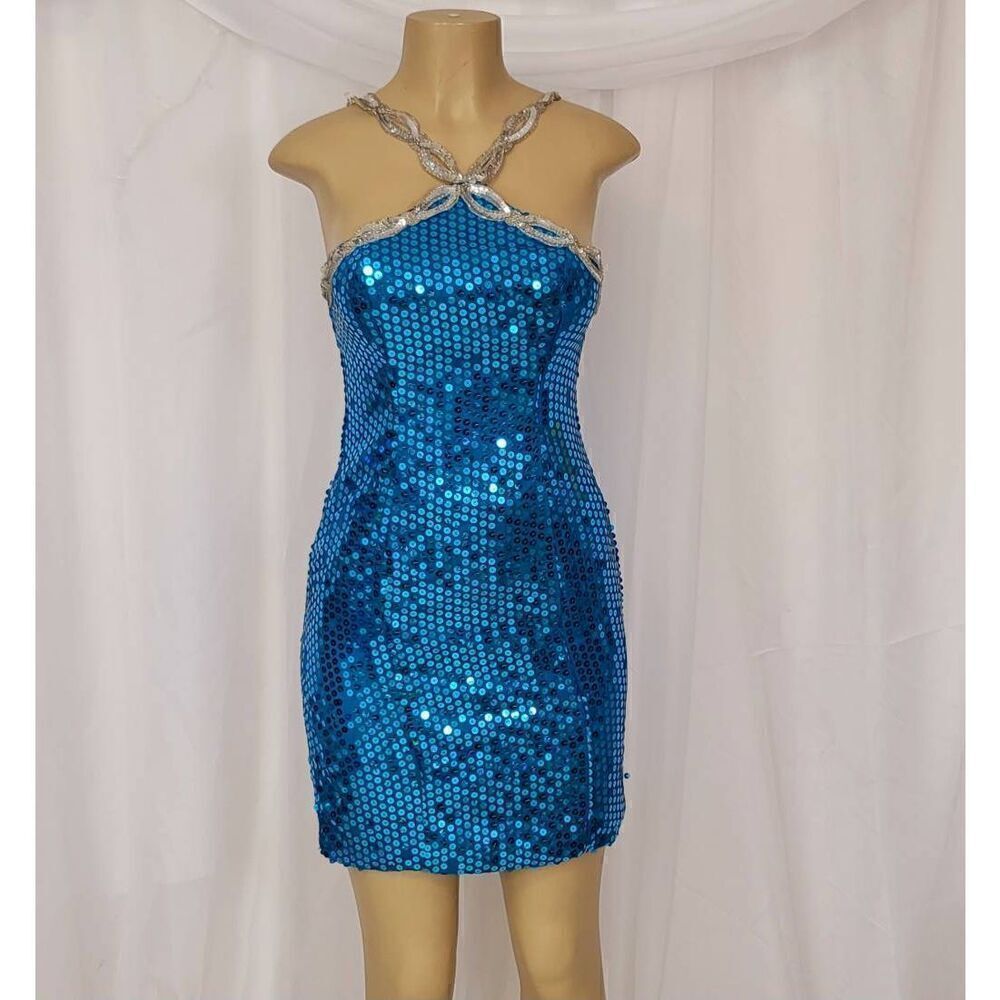 Night Moves vintage cocktail dress